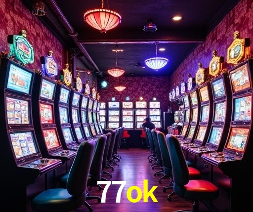Slots com jackpots e giros grátis na 77ok